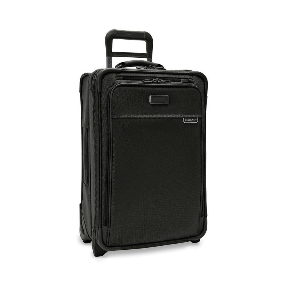 BRIGGS & RILEY Essential 22" 2-Wheel Expandable Carry-On Suitcase in Black